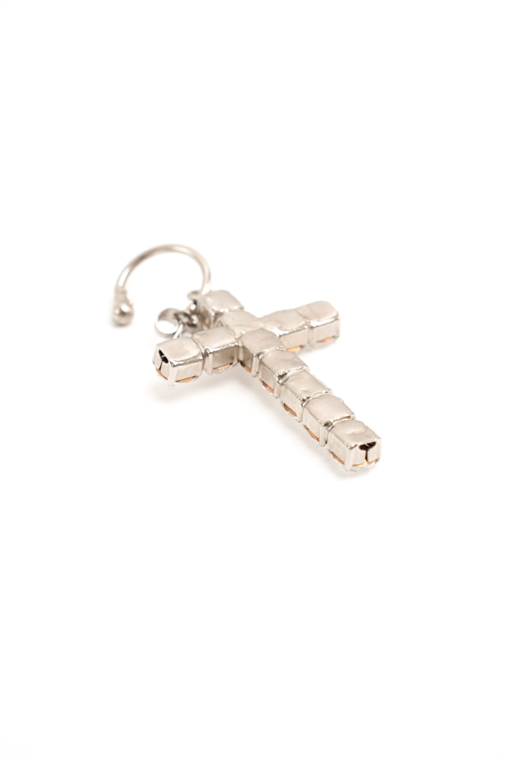 Gabriella Earjewels cross small silver
