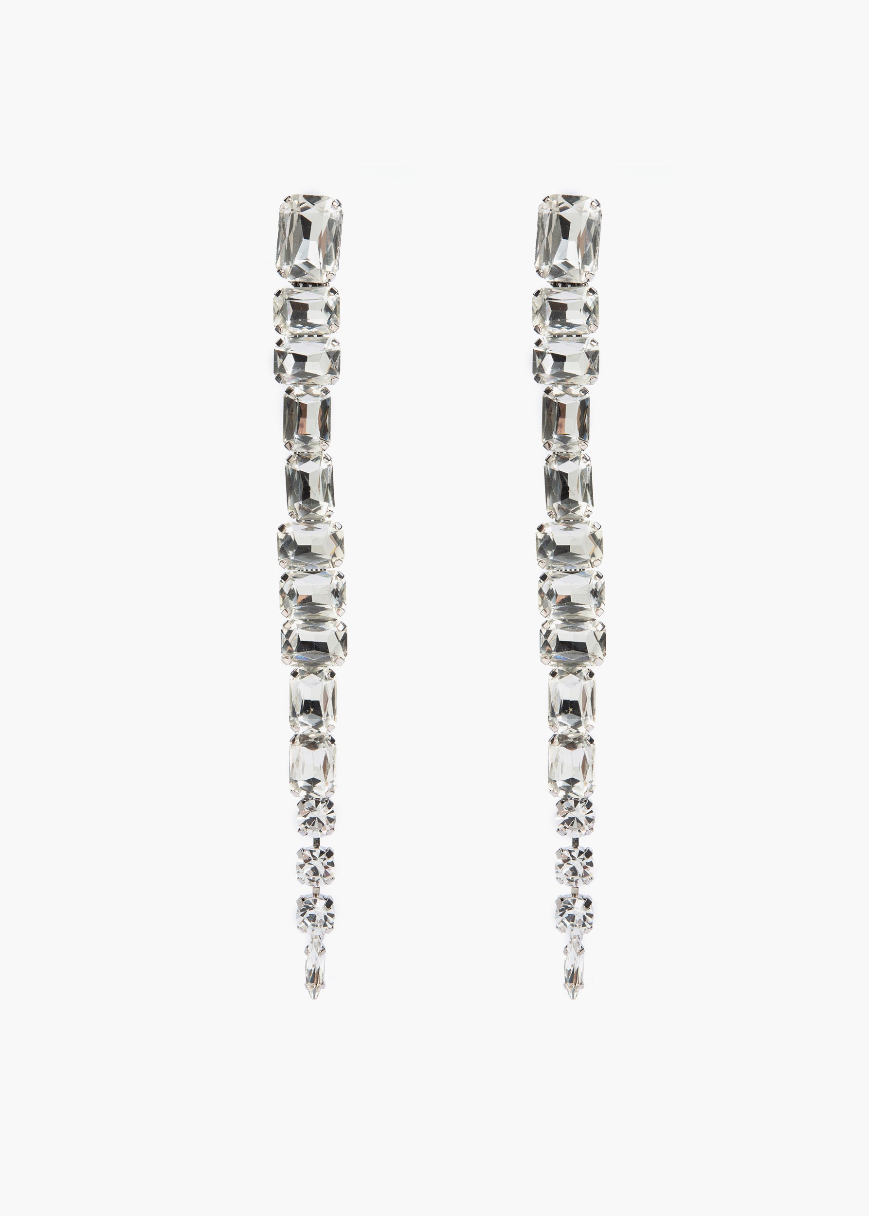 Cristina Earjewels crystal white