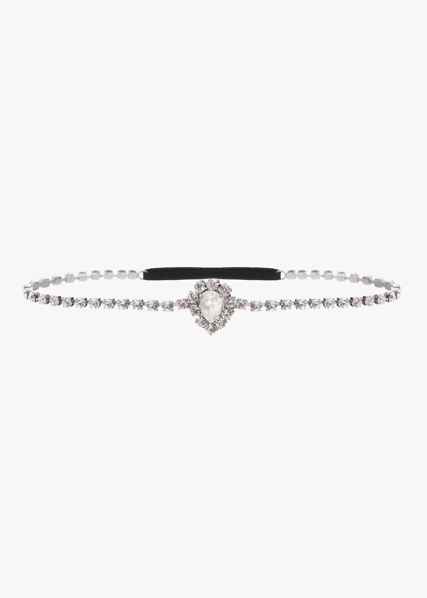 Andreana Headband crystal white