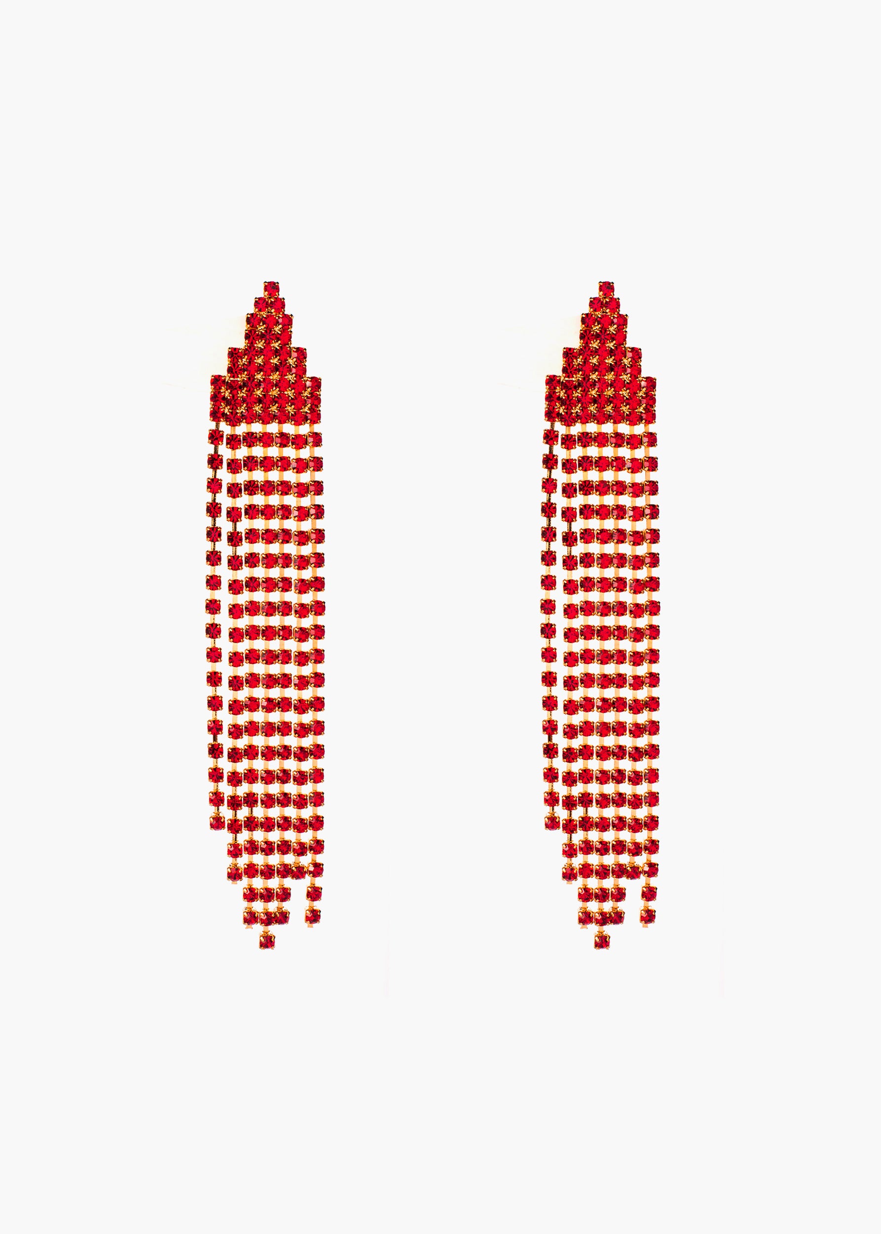 Chiara Earjewels Red
