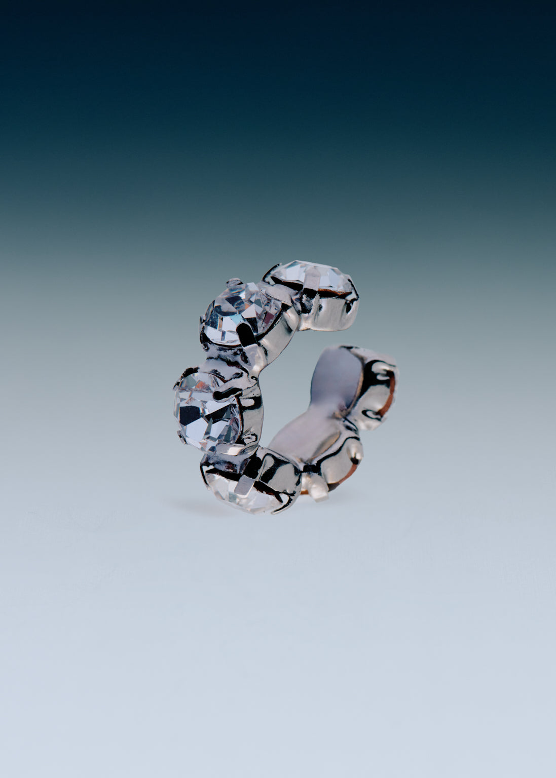 Felicia ear cuff silver