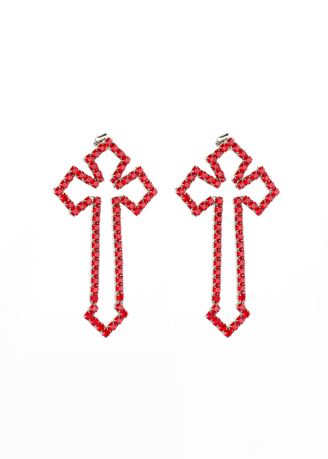 Maddalena earrings Red