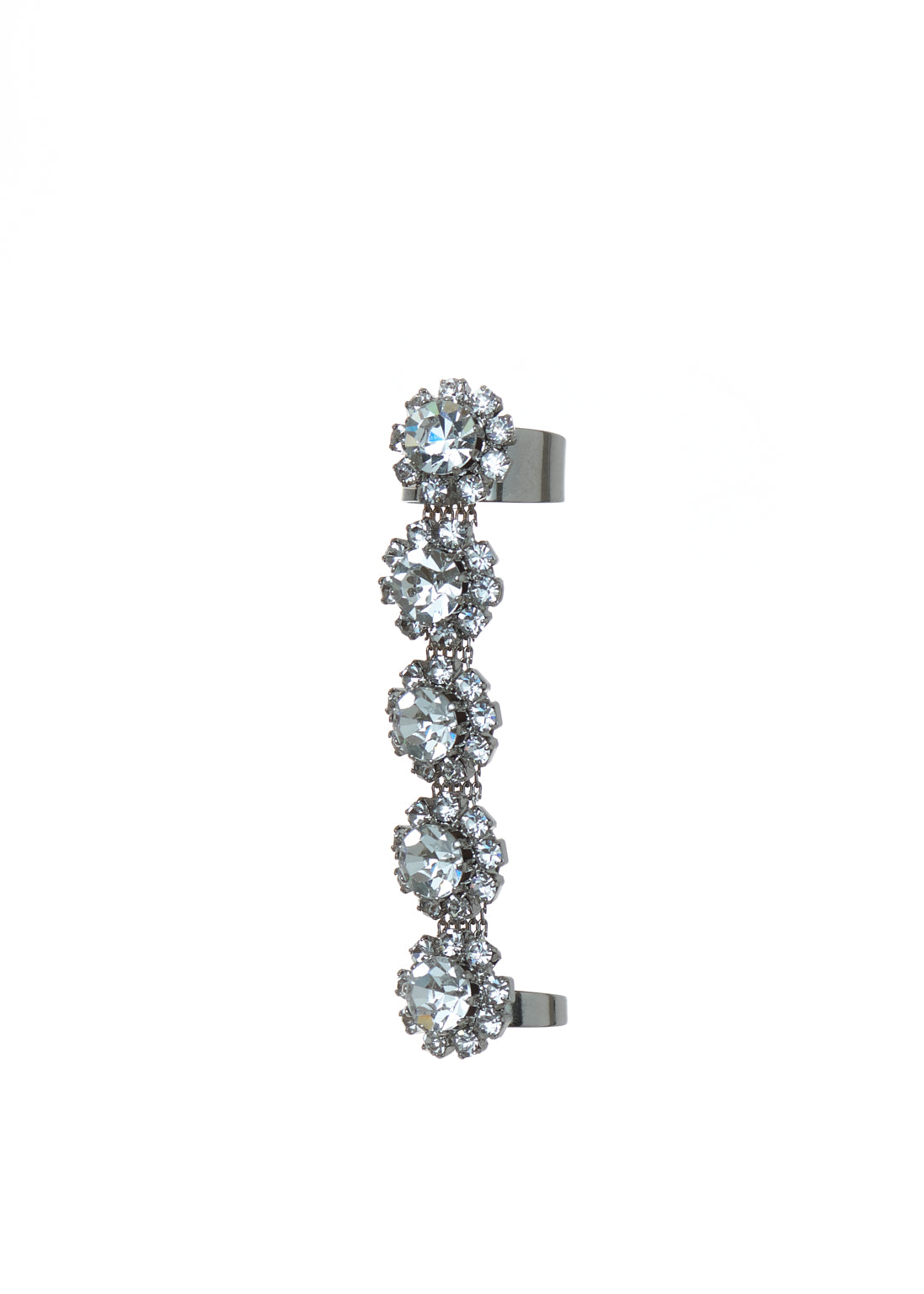 Amalia anello 5 fiori silver