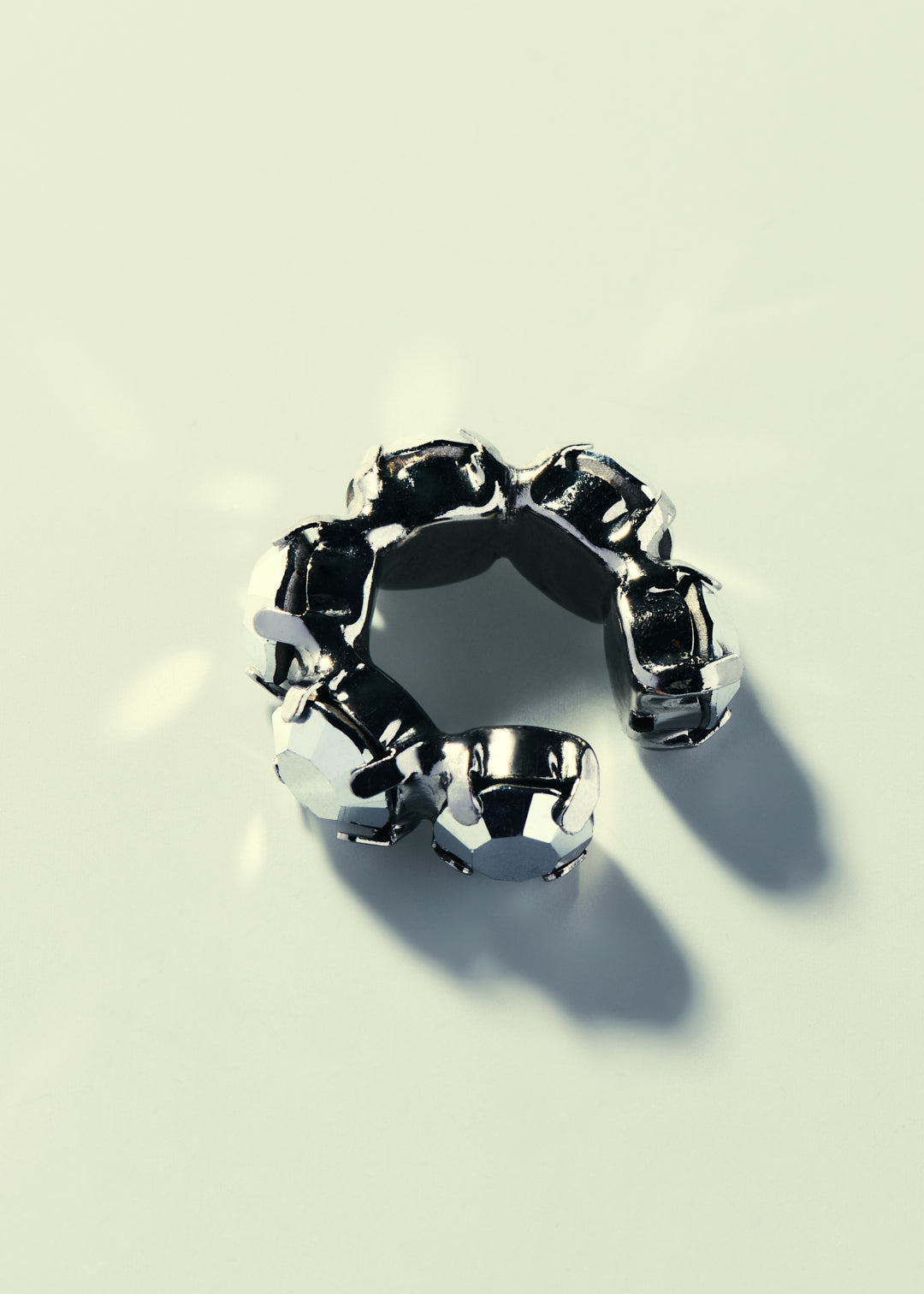 Felicia ear cuff metal silver