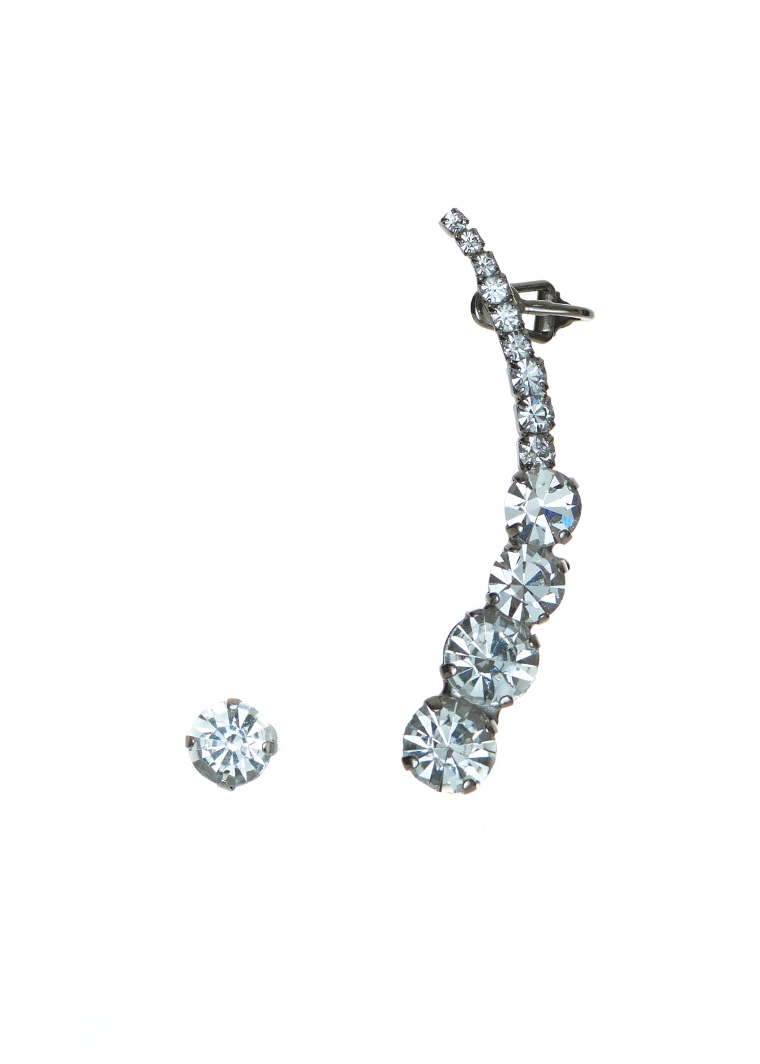 Sabina ear cuff silver destro