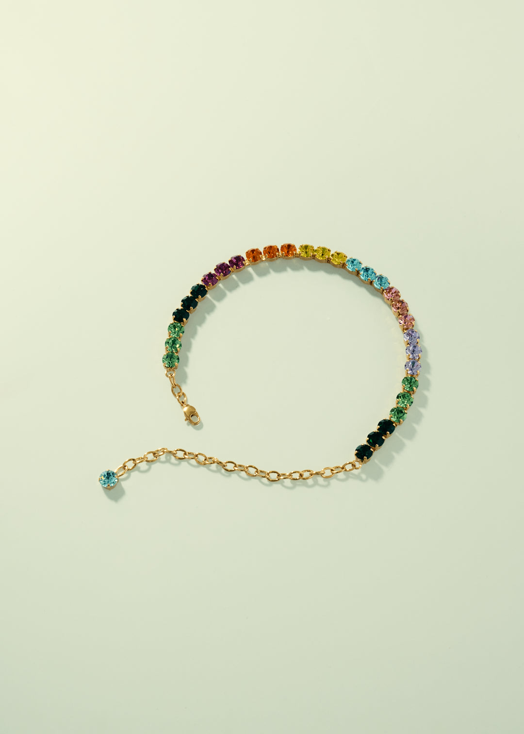 Sole collana multicolor