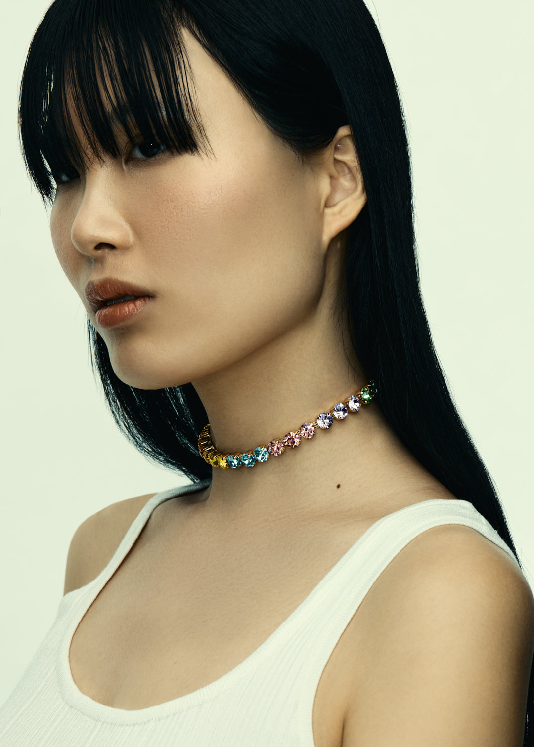 Sole collana multicolor