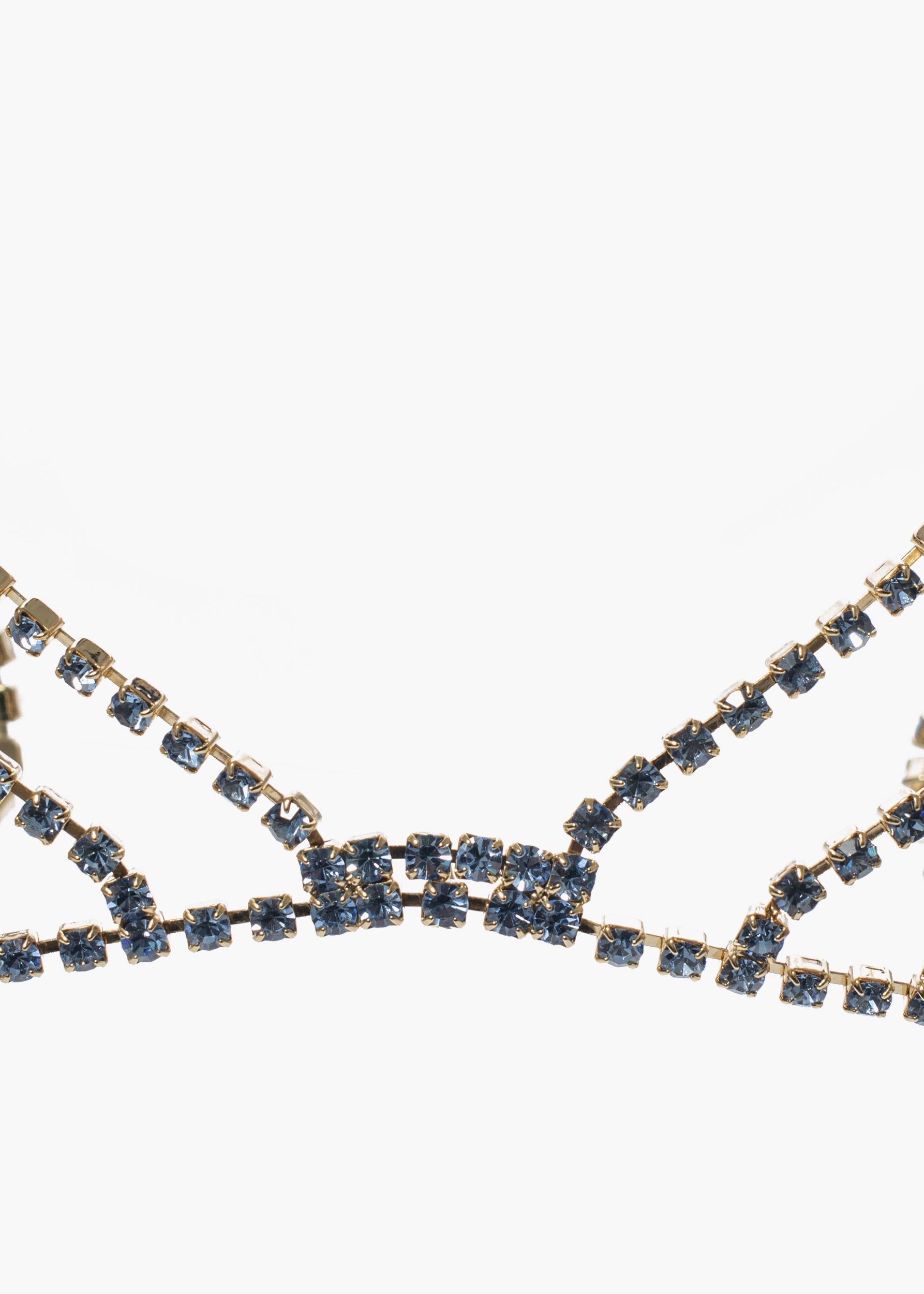 Donna Top gold Blue noir