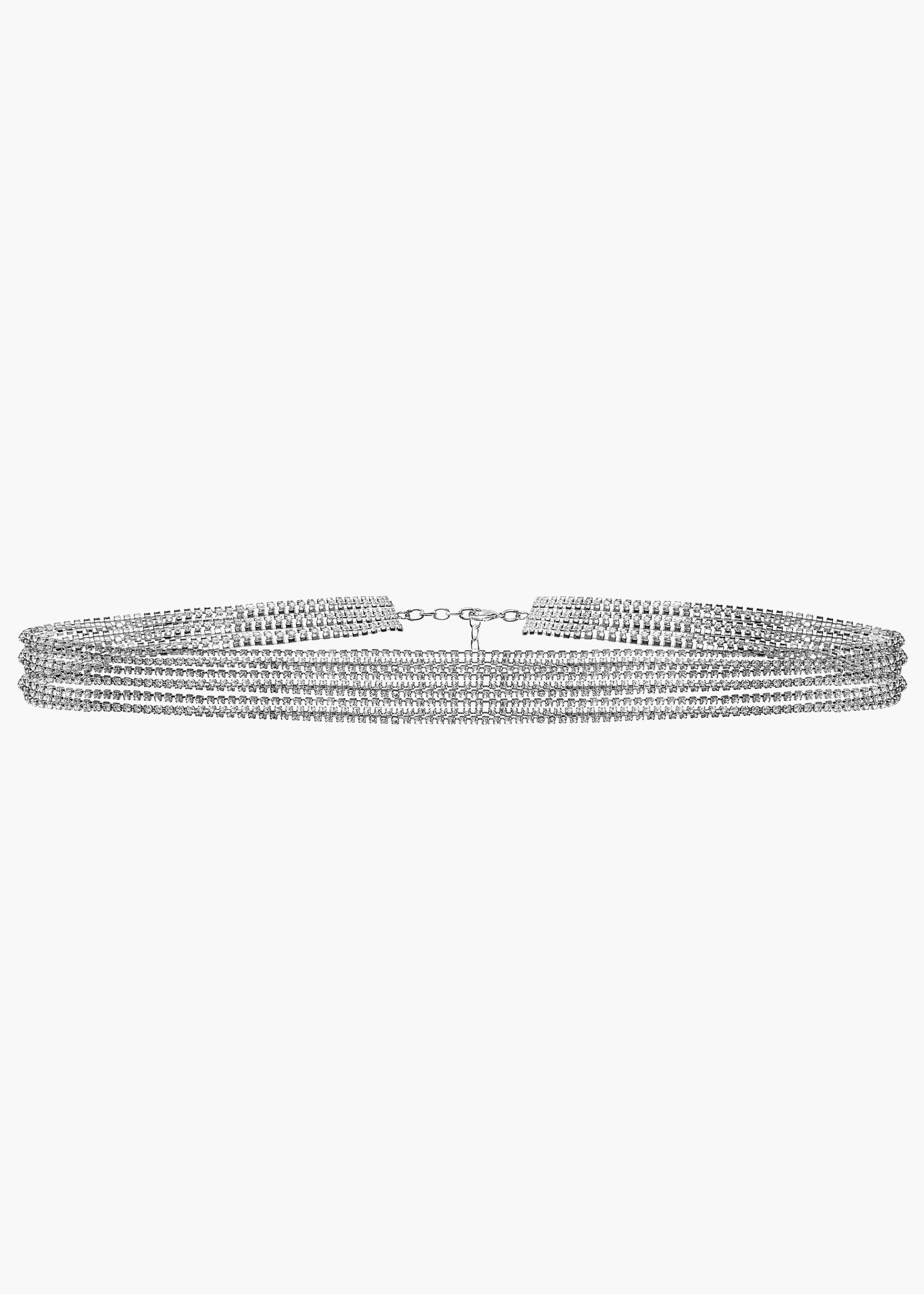 Gloria body crystal silver