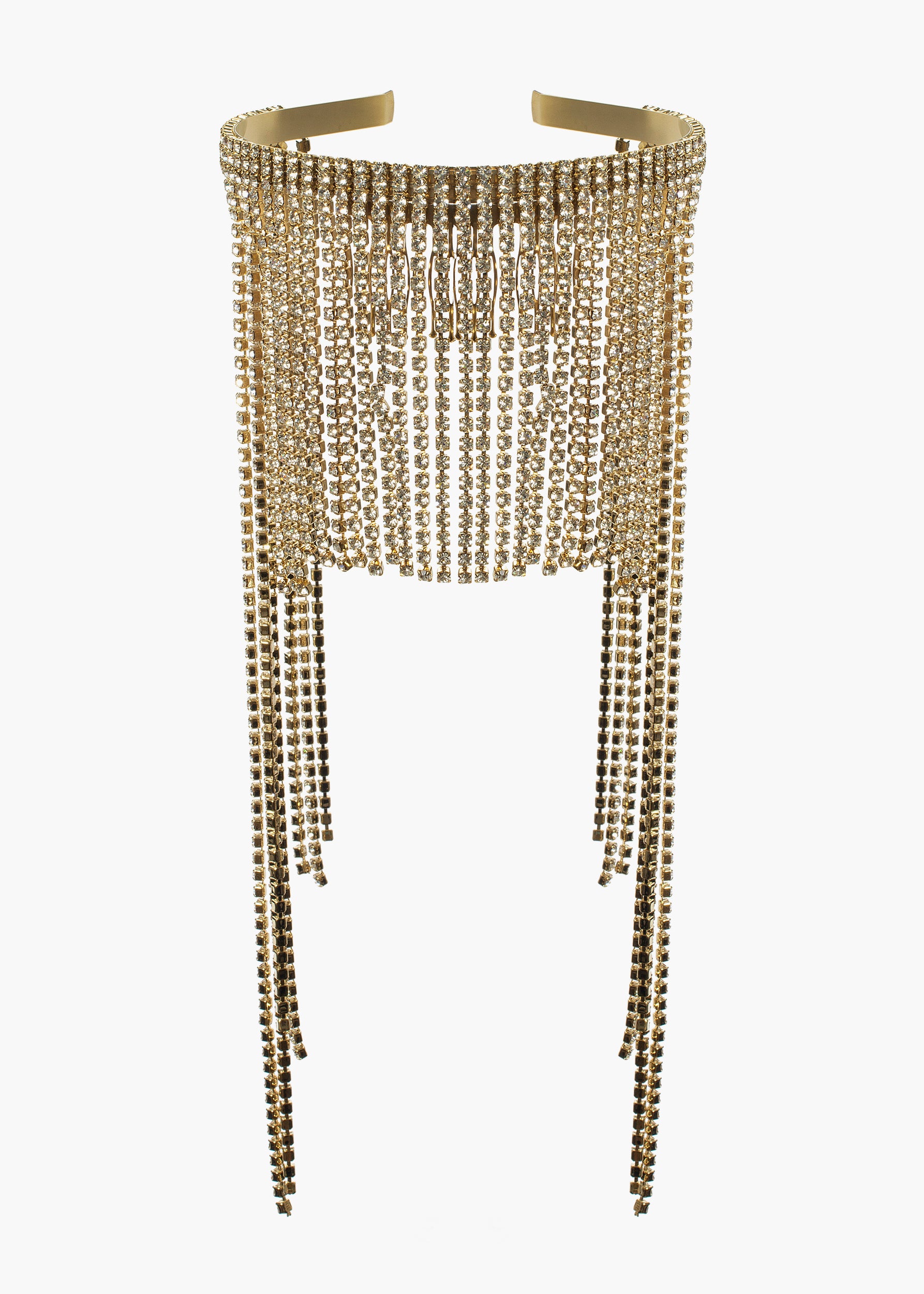 Giorgia fringe gold white Nude Skin