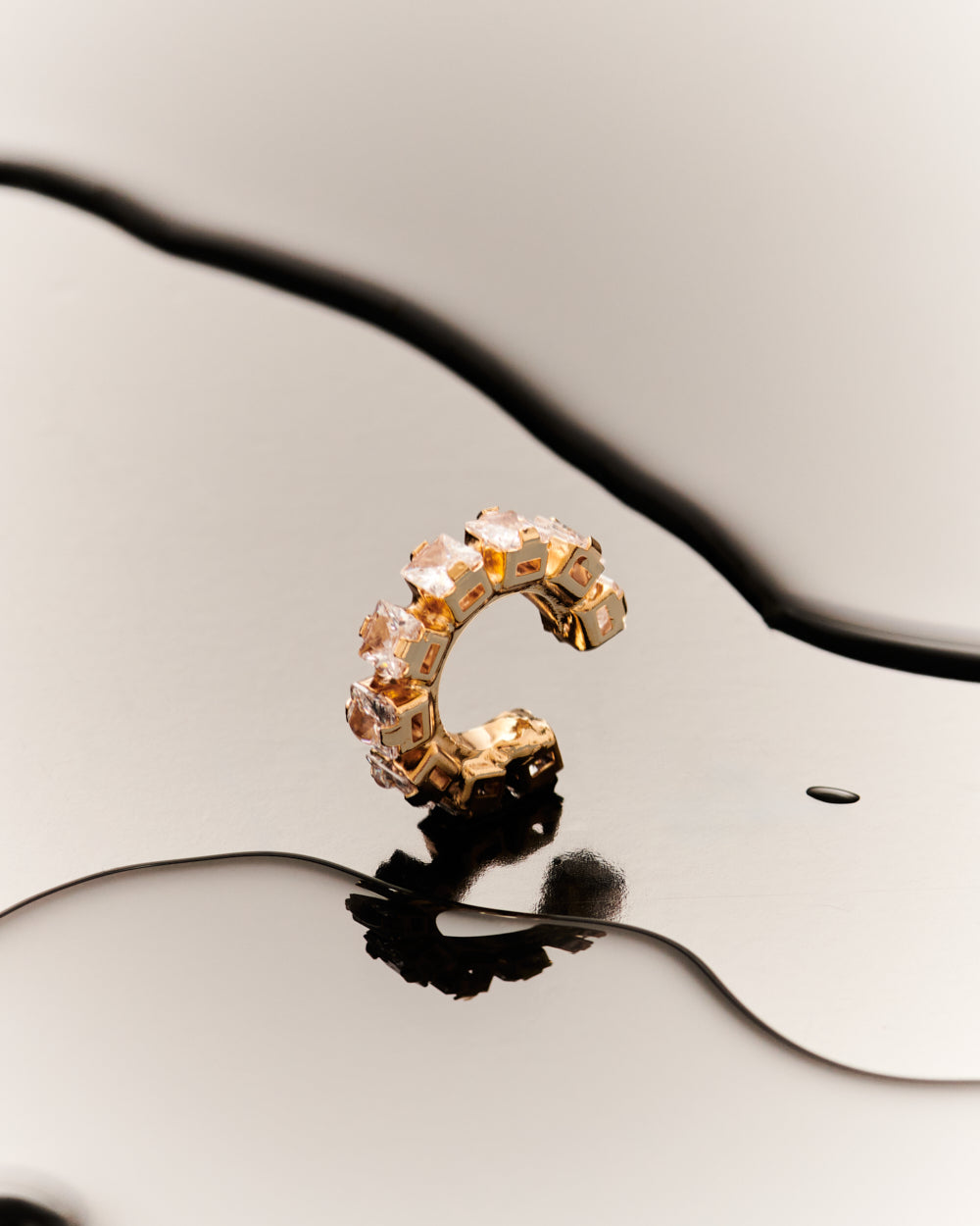 Debora zirconi grandi ear cuff