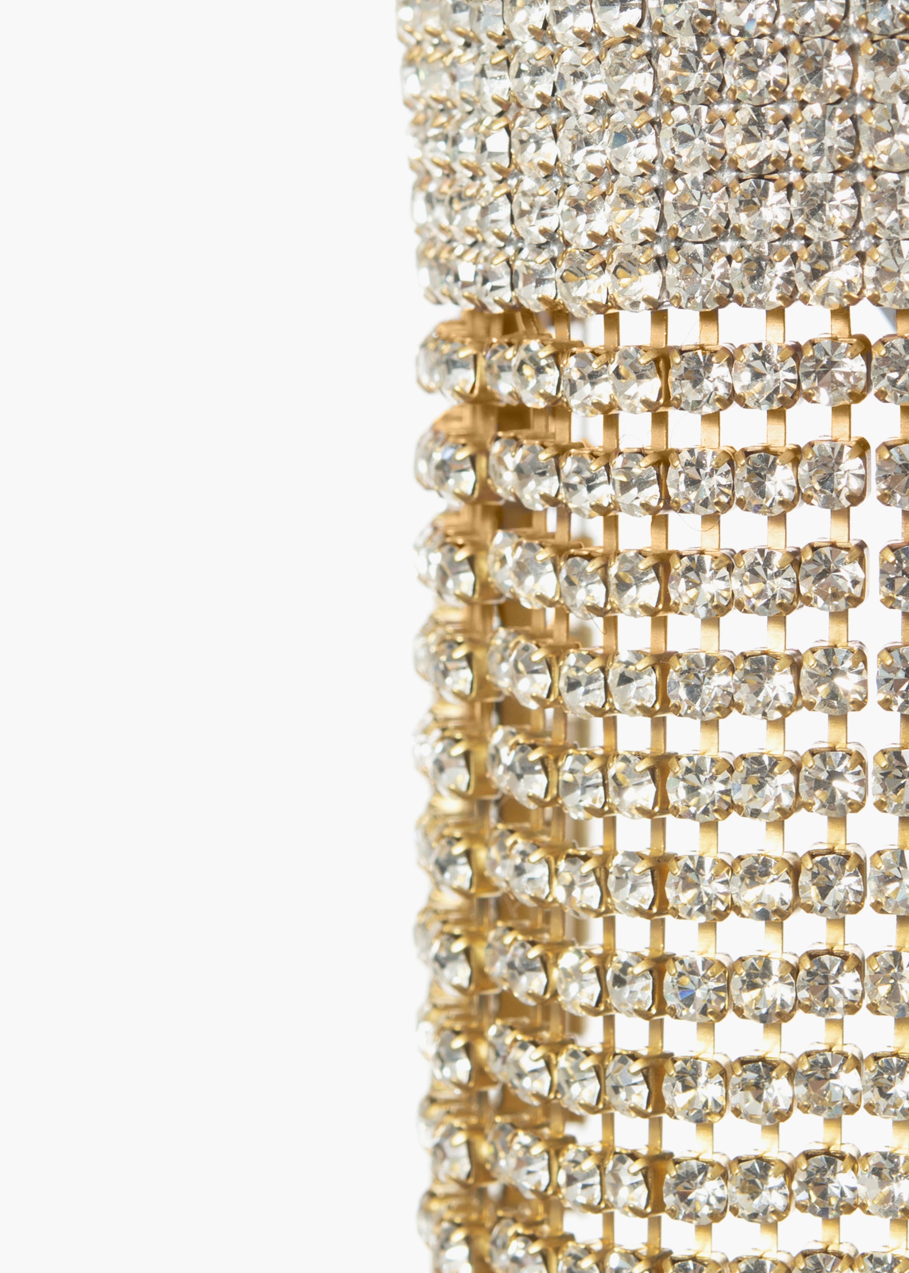 Gilda Brooch gold white Nude skin