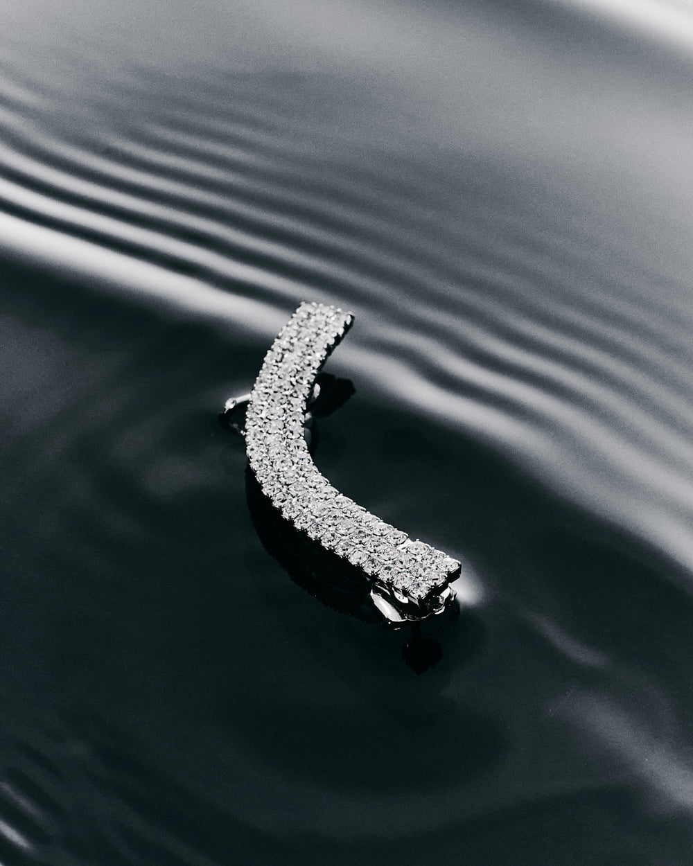 Erminia ear cuff silver
