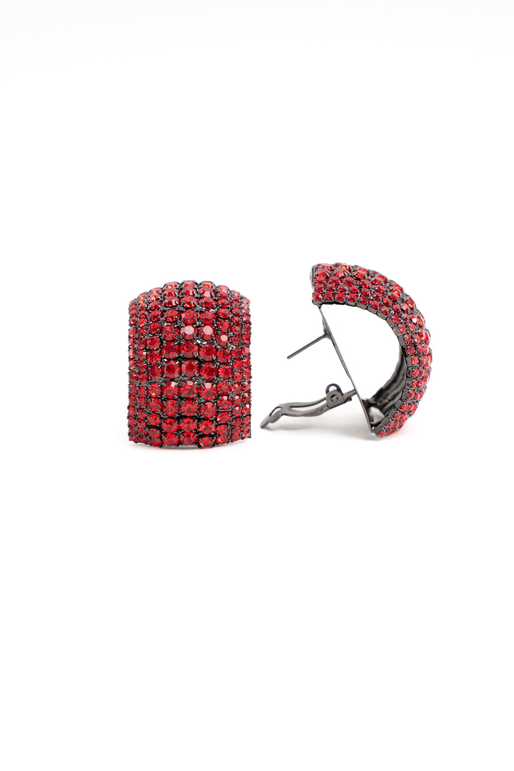Lorena Earjewels red