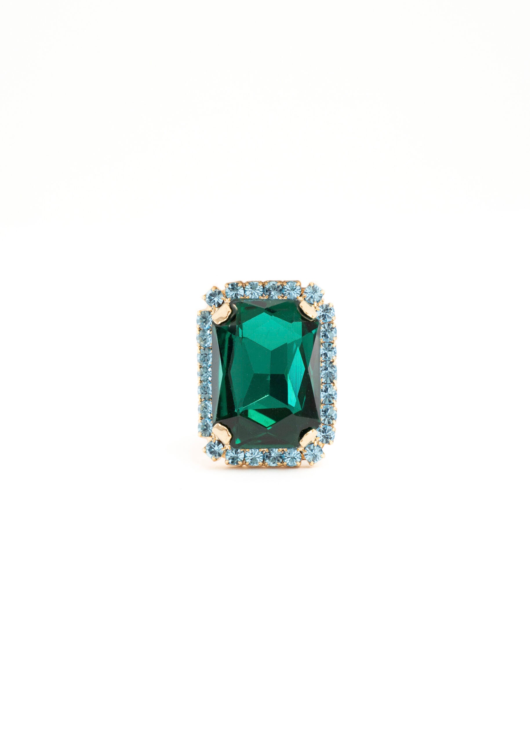 Mara ring gold light blu