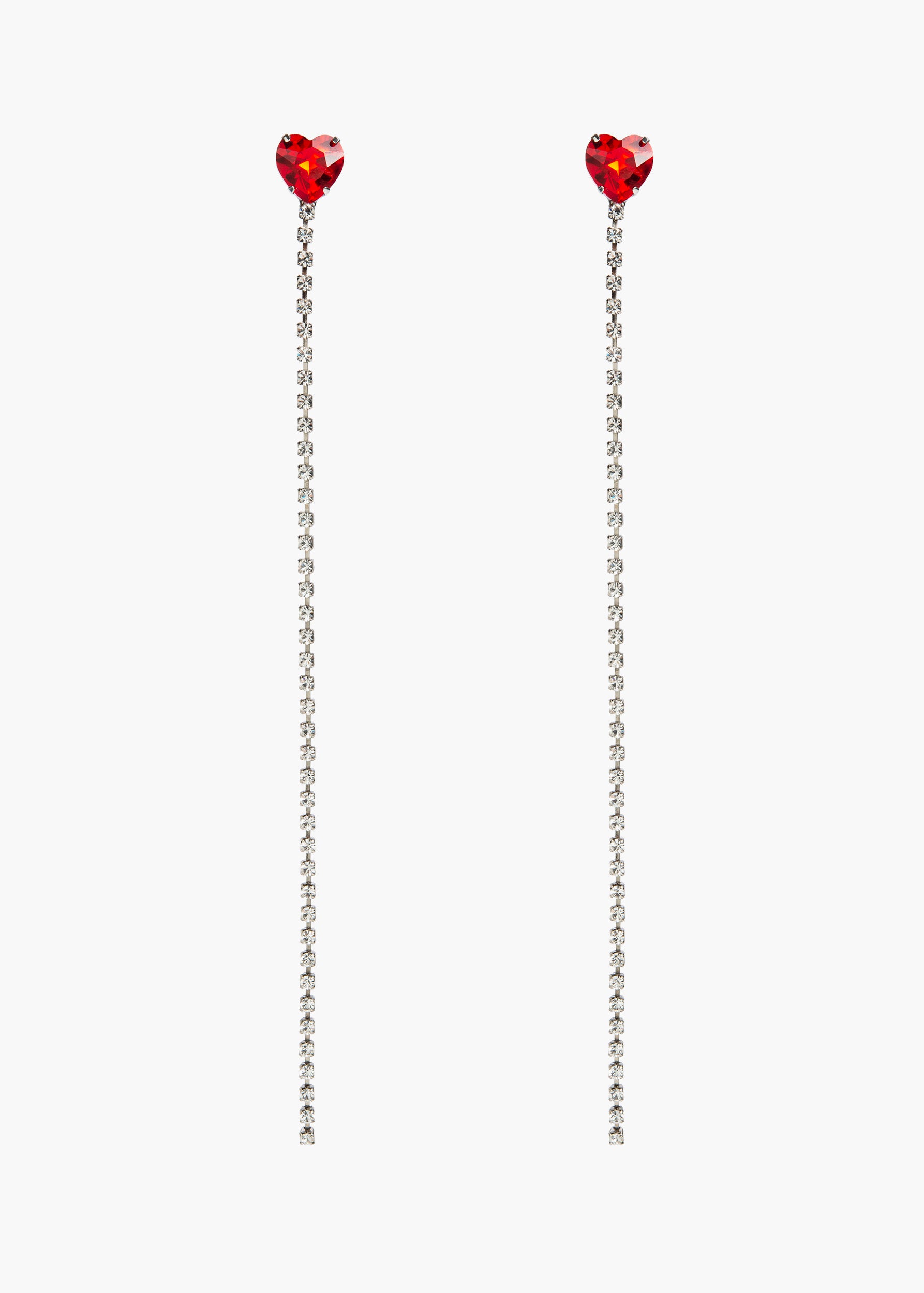 Giorgia Earjewels silver red