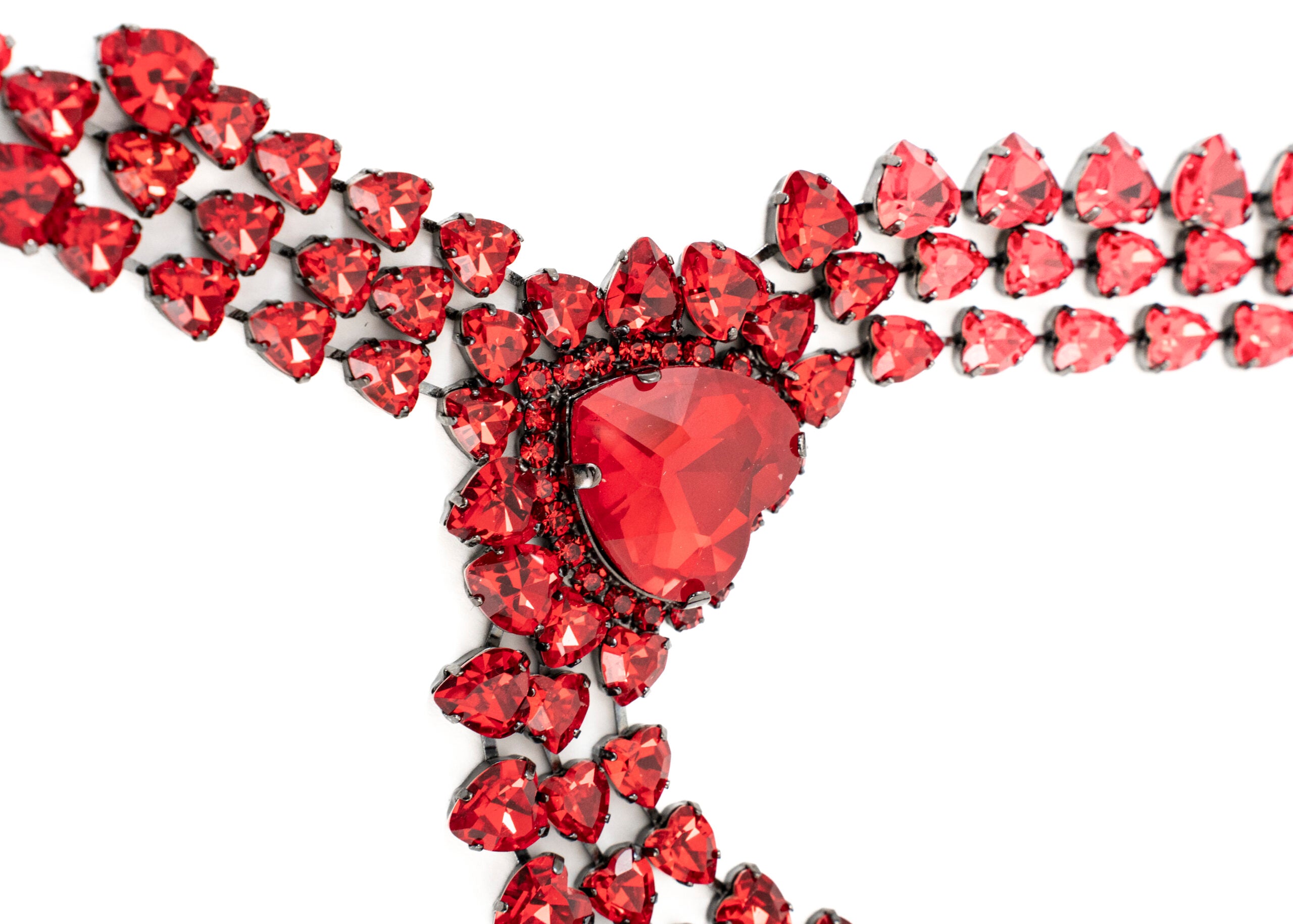 Carmela Necklace red