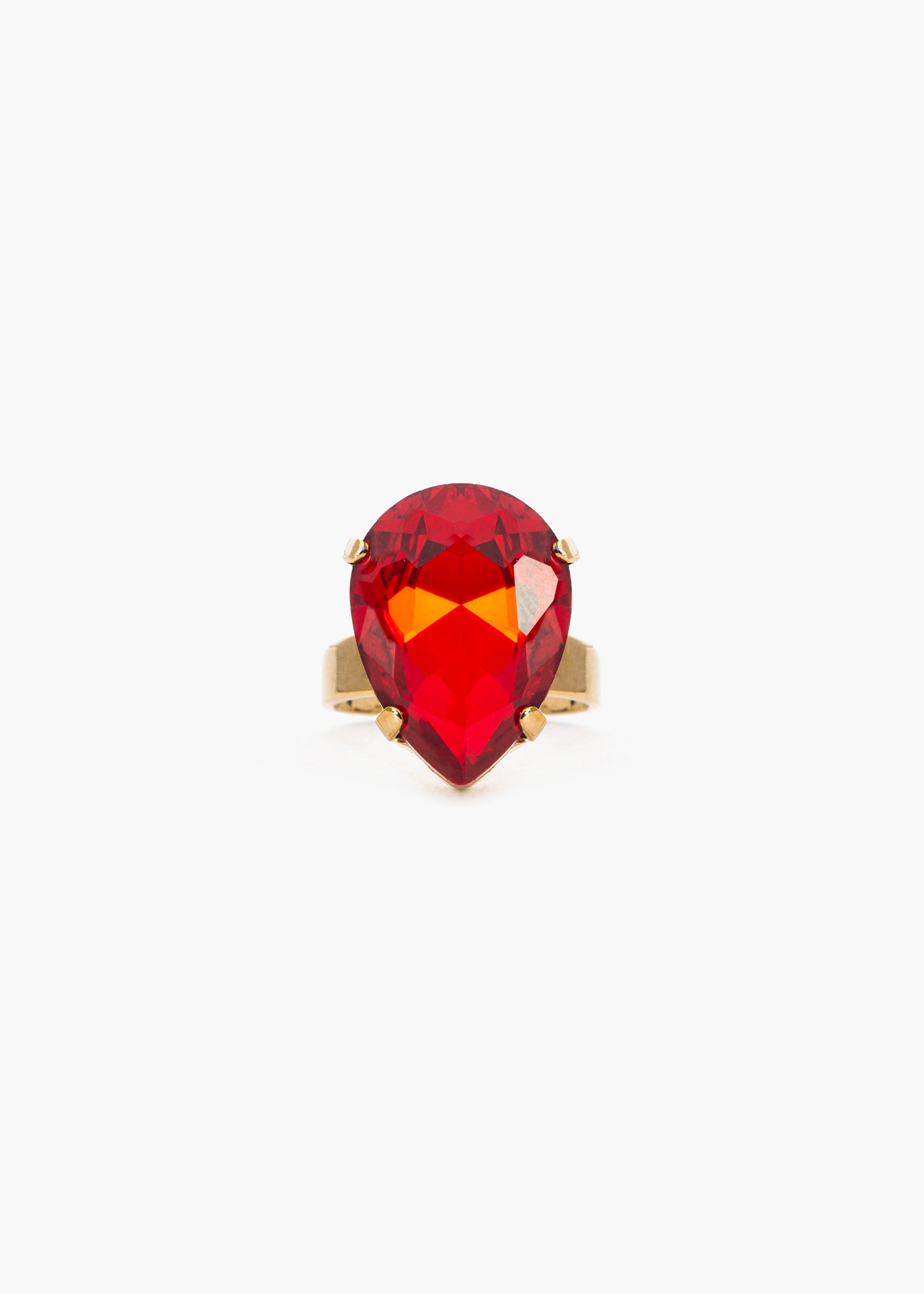 Mia ring gold red