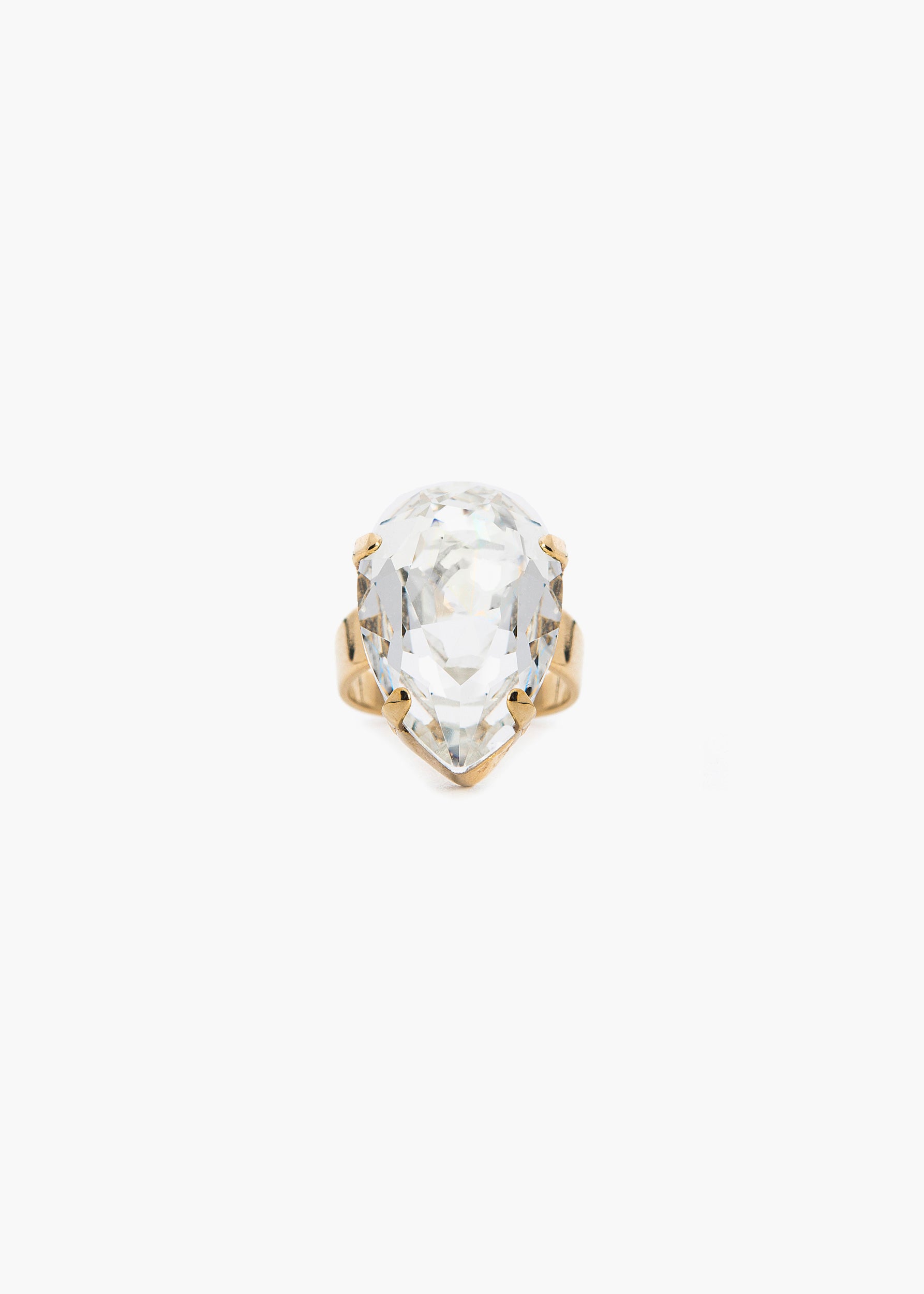 Mia ring gold crystal