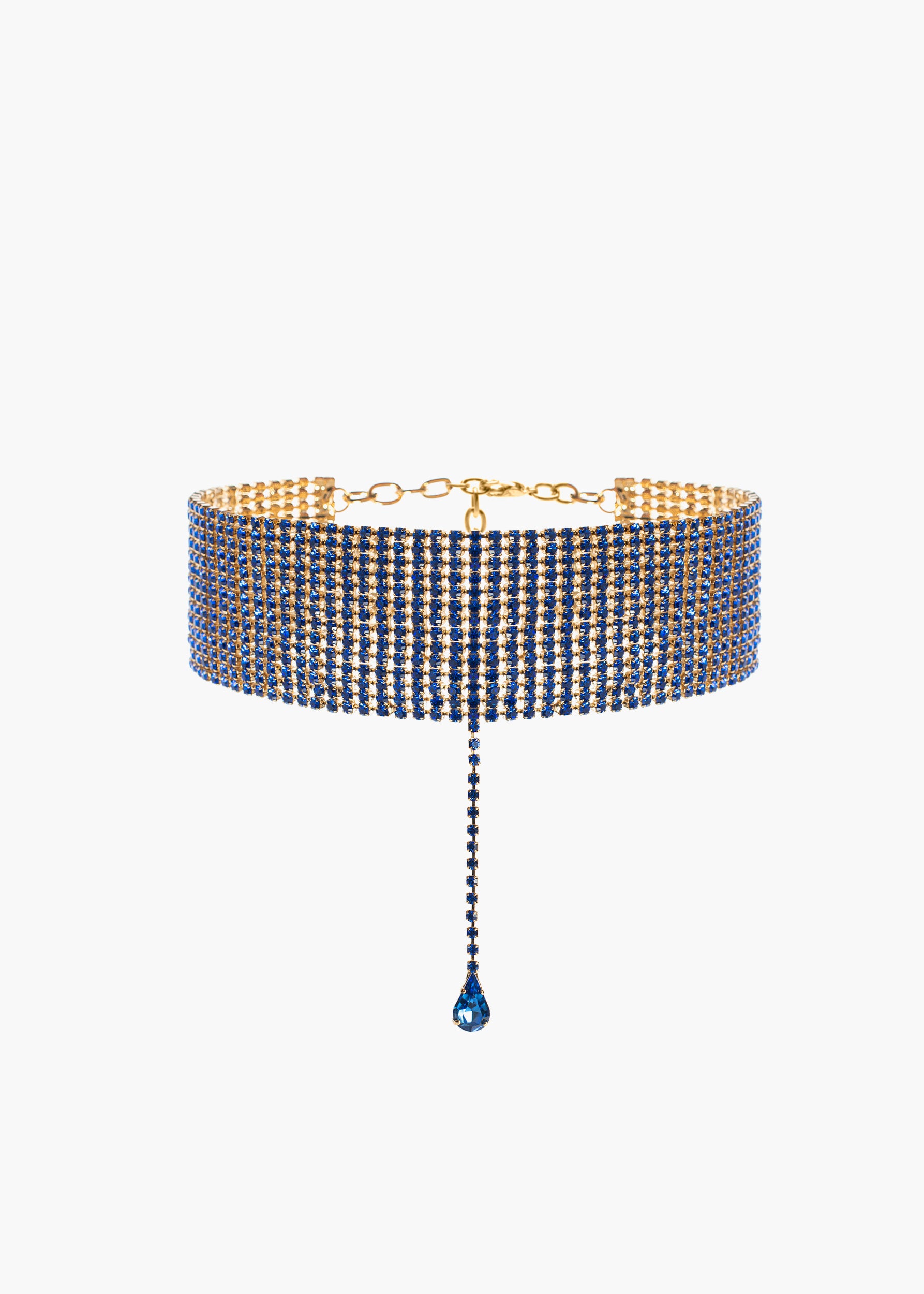 Francesca necklace blue noir