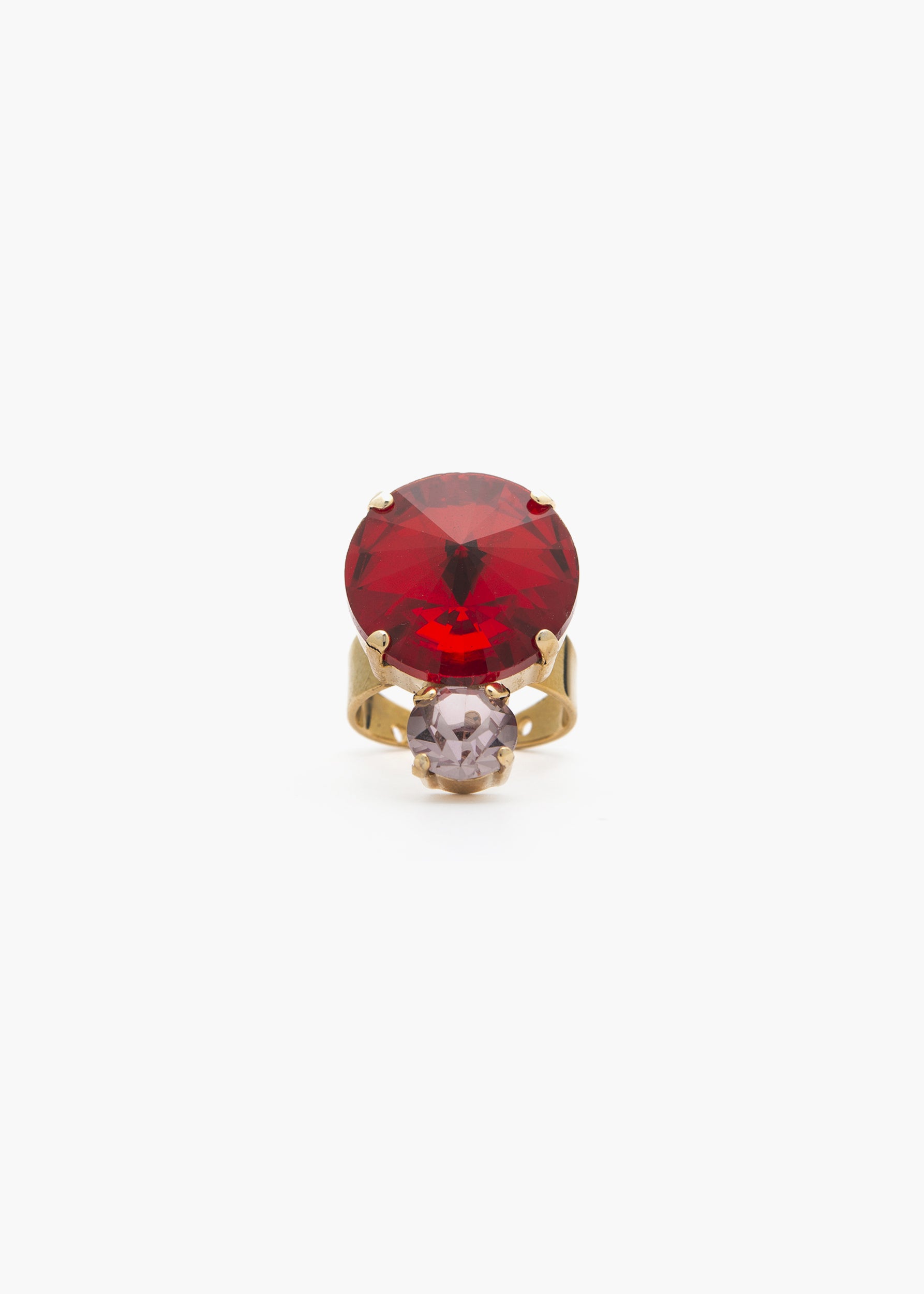 Valeria ring gold red