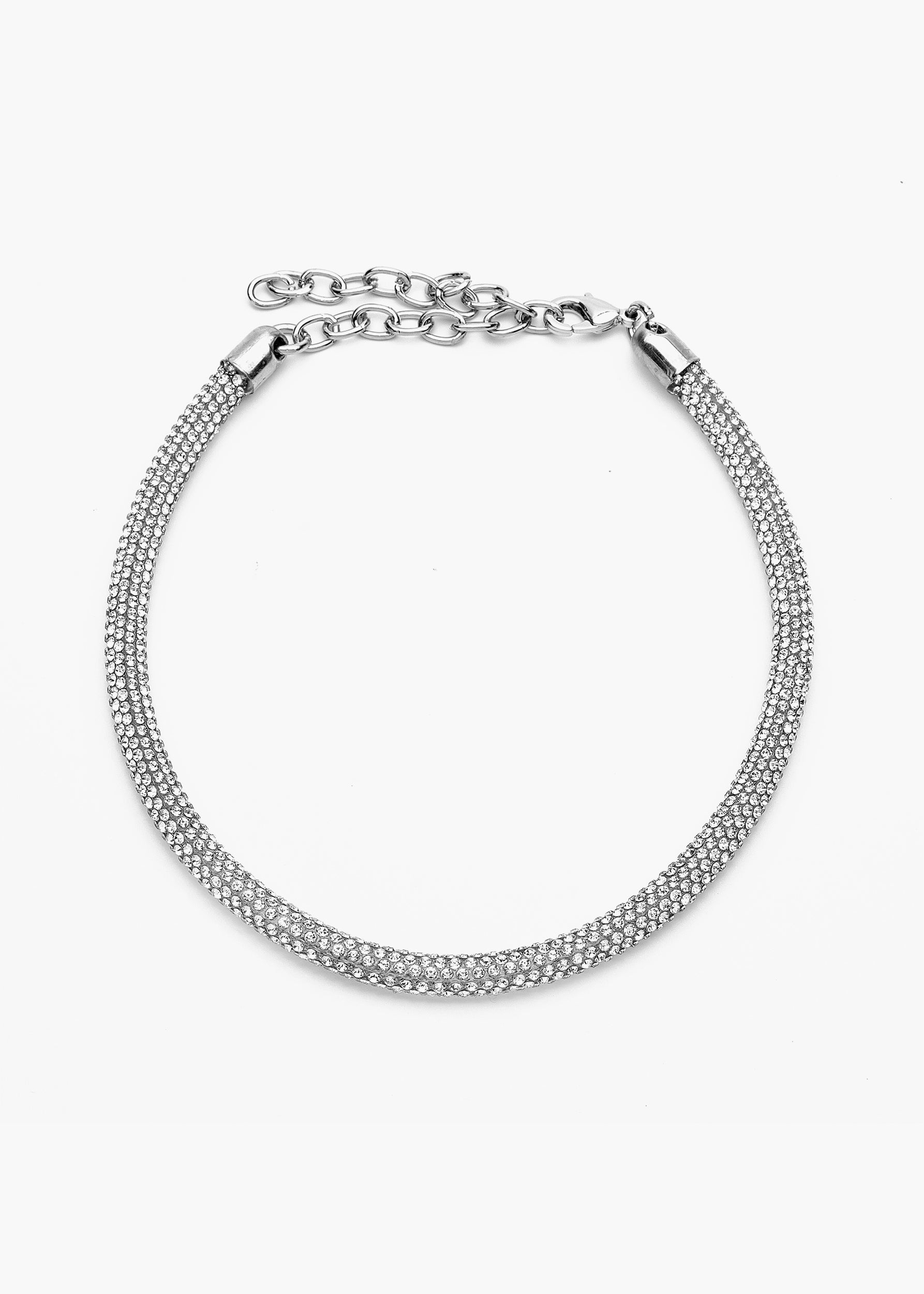 Sandra necklace silver