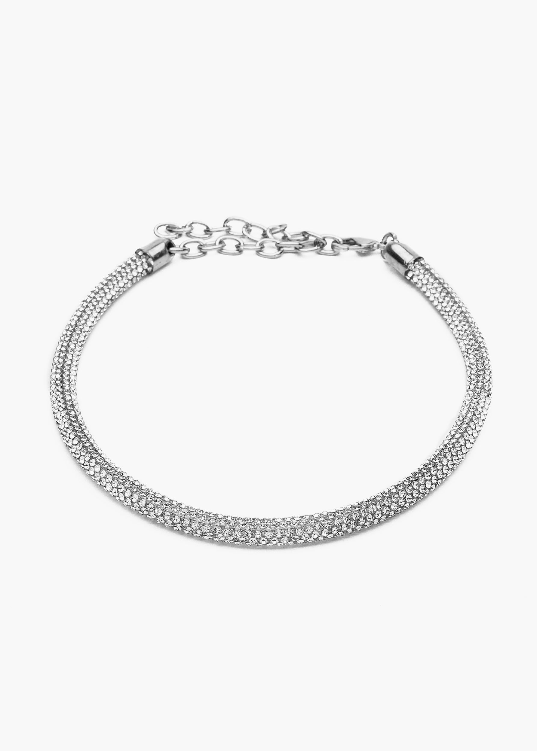 Sandra necklace silver