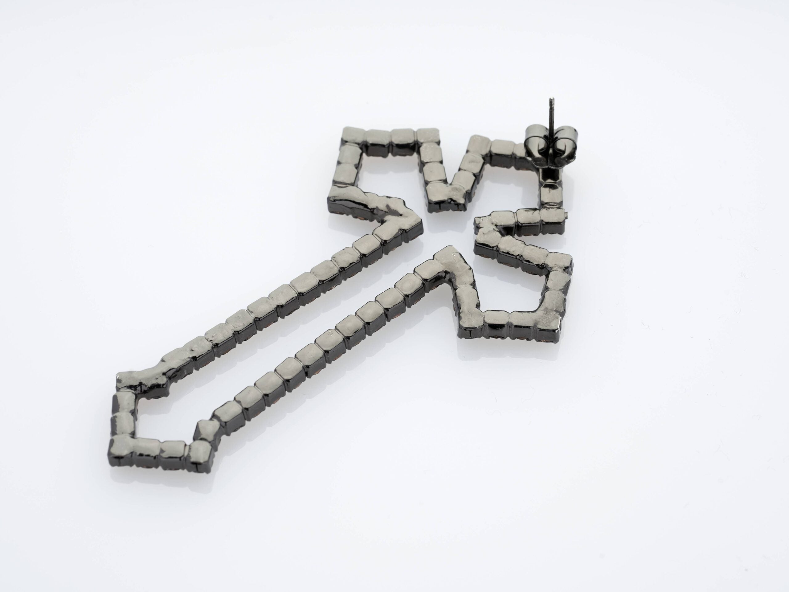 Maddalena earrings Black