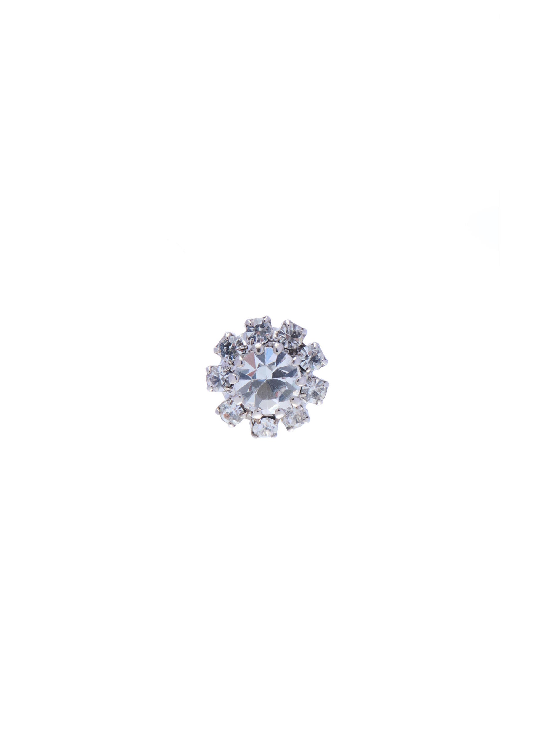 Anna ear cuff fiori singolo sinistro