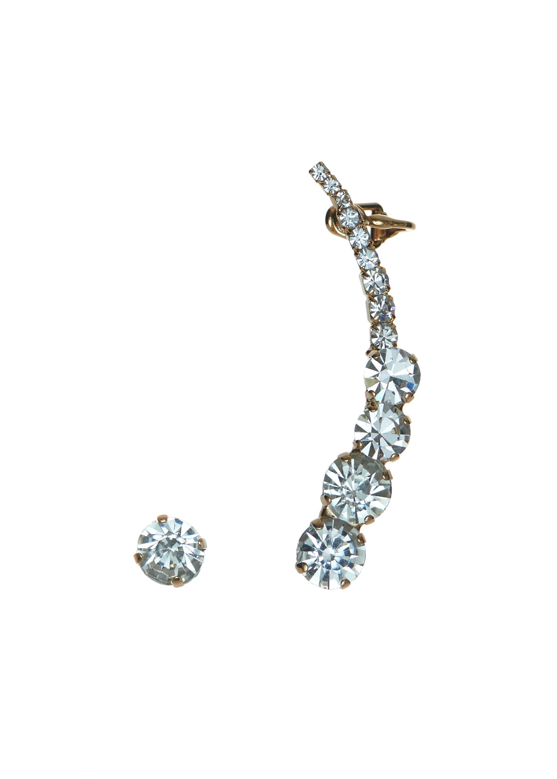Sabina ear cuff gold destro