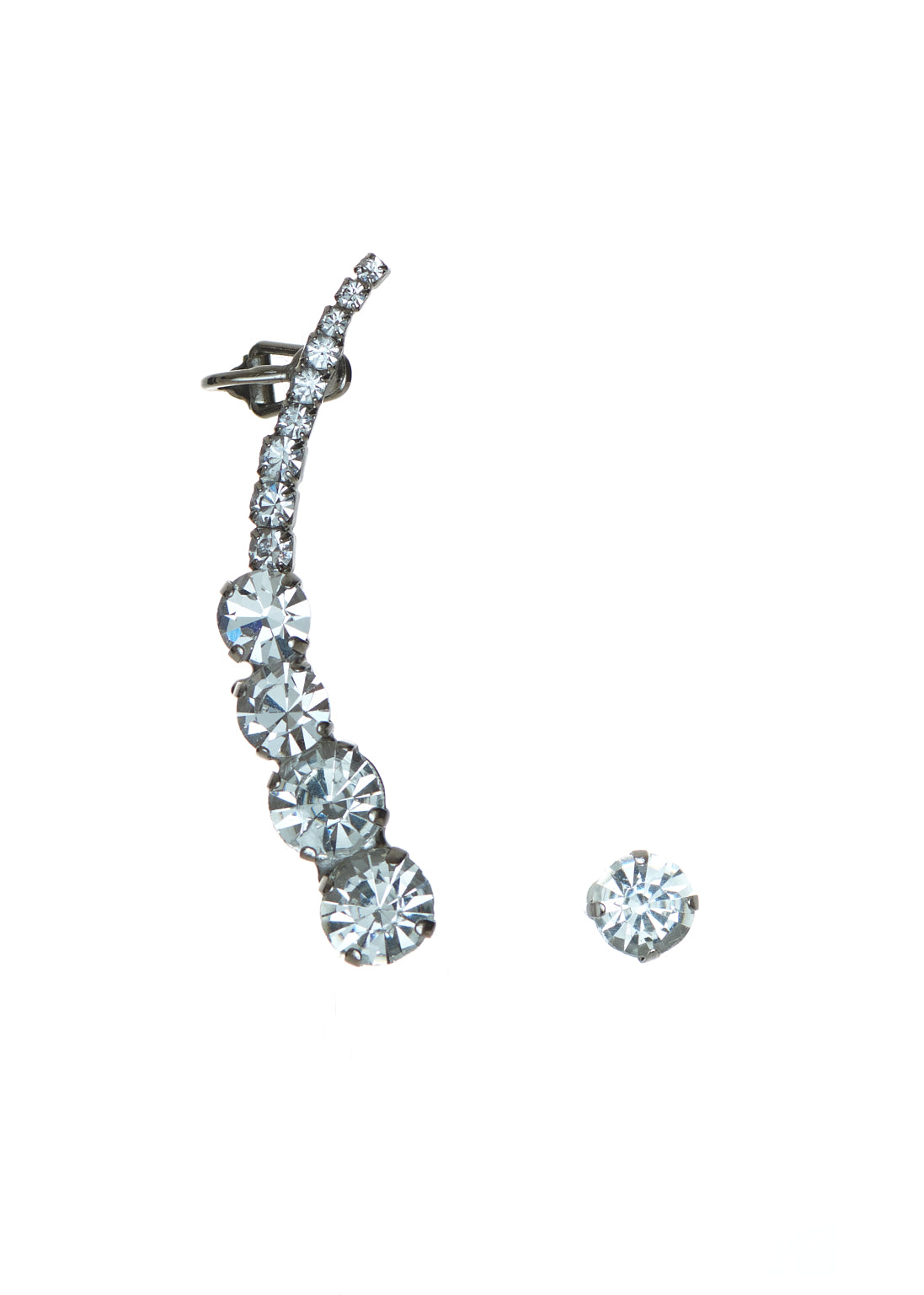 Sabina ear cuff silver sinistro
