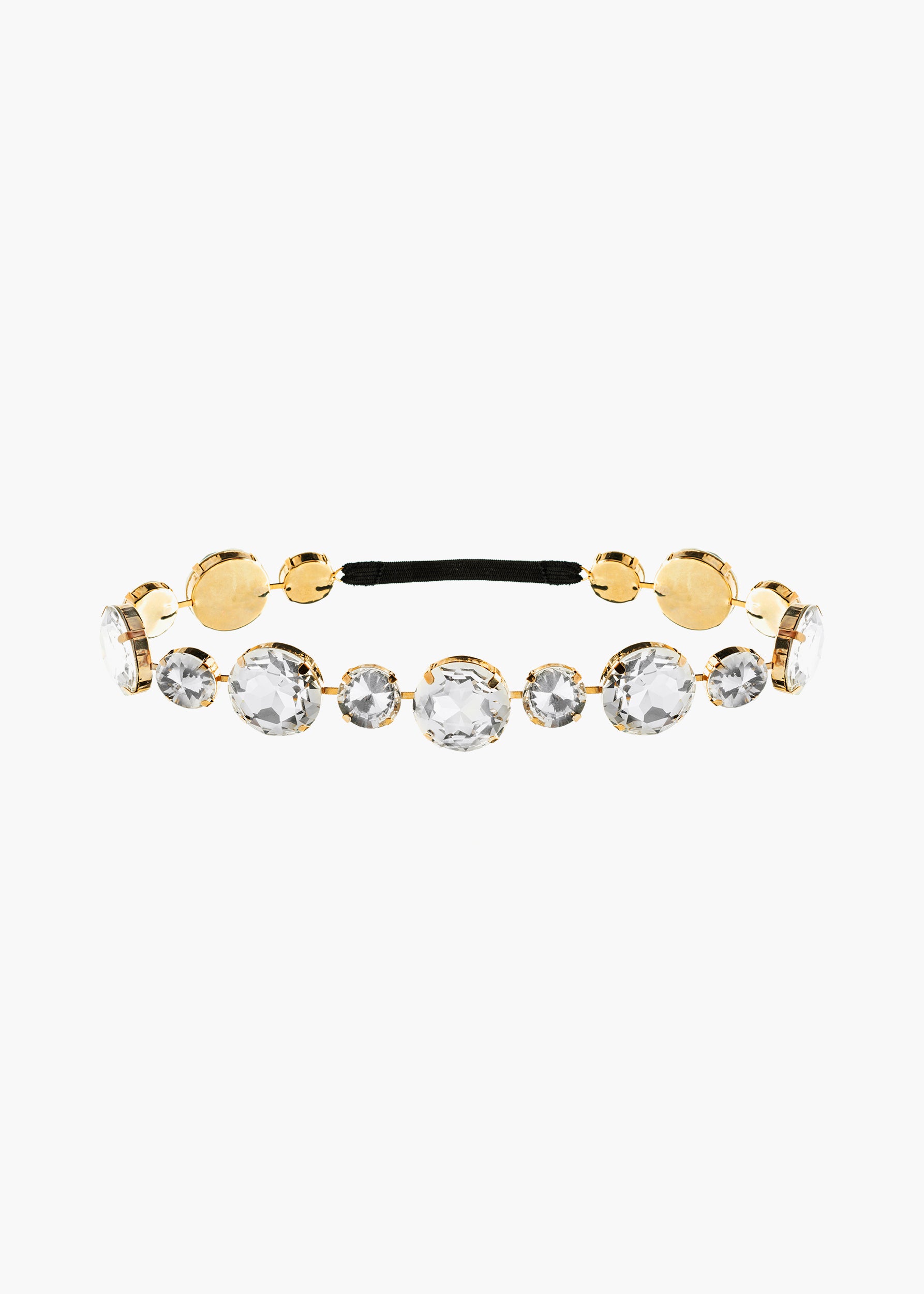 Lucia garter crystal gold
