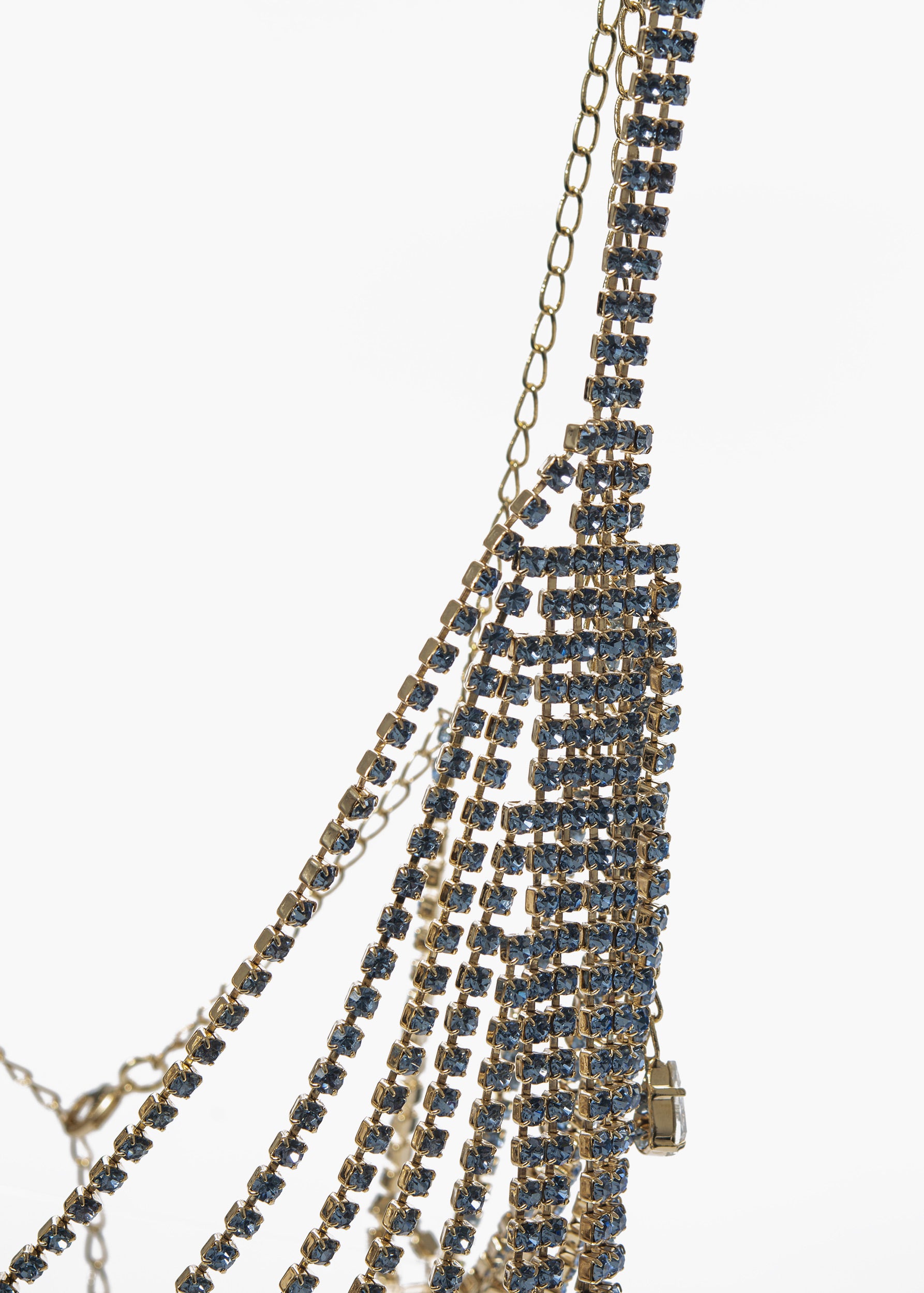 Donna Top gold Blue noir