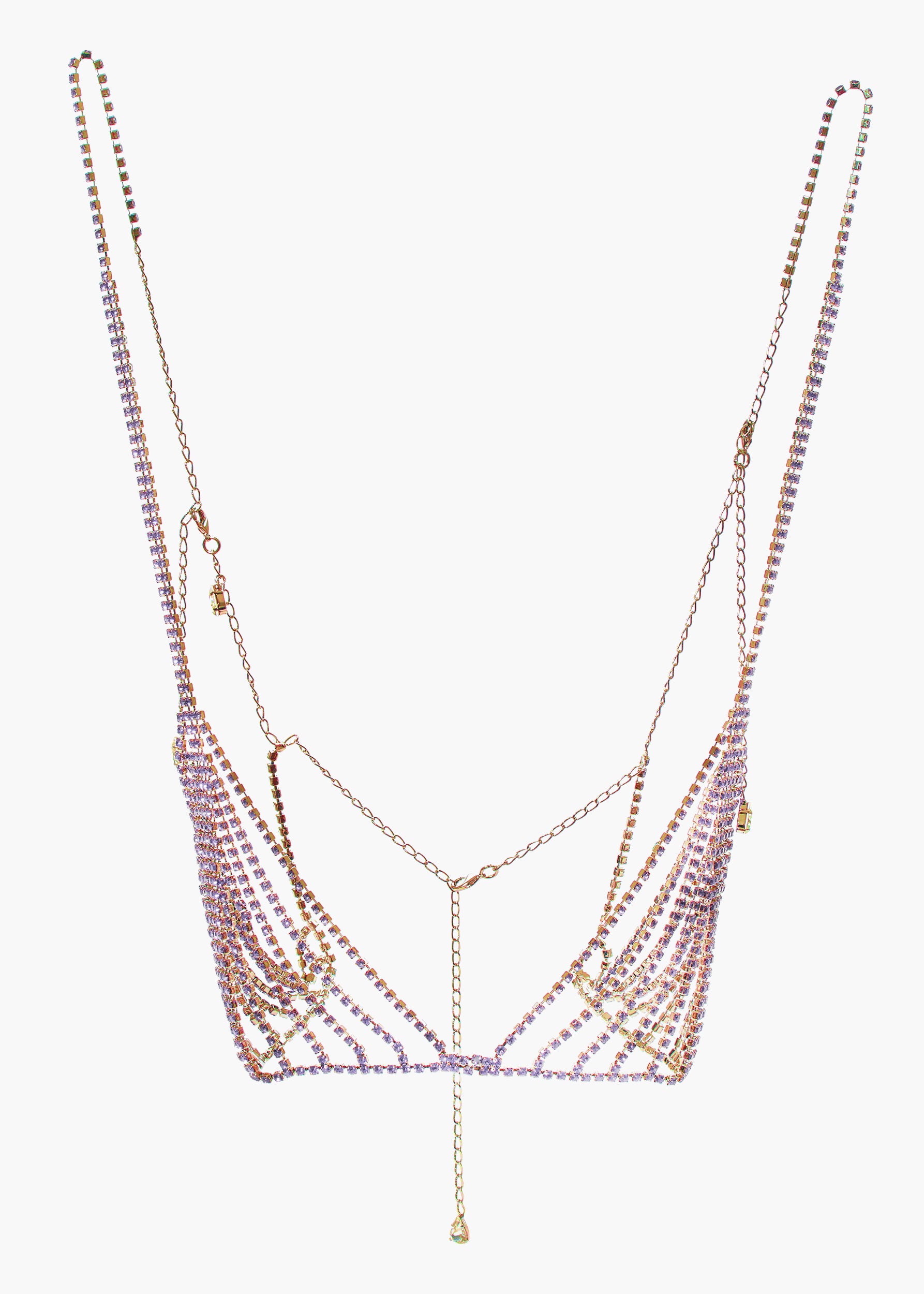 Donna Top gold purple
